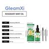 Peppermint Rosemary Scalp Moisturizer Oil Softens Hair Vanilla  for Daily Nourishing and Shiny Hair Days