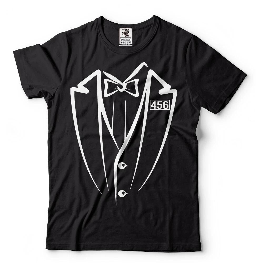 

Mens Tuxedo T-shirt Player Number 456 T-shirt Popular TV Show Halloween Costume M