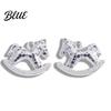 Horse Jewelry Charm 5Pcs Zinc Alloy Metal Electroplating Decoration Accessories