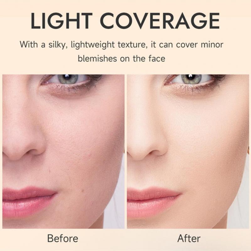 Jasny Odcień CC Cream SPF 25 Pełne Krycie Podkład Koloryzujący do Zaczerwienień i Nierównego Kolorytu