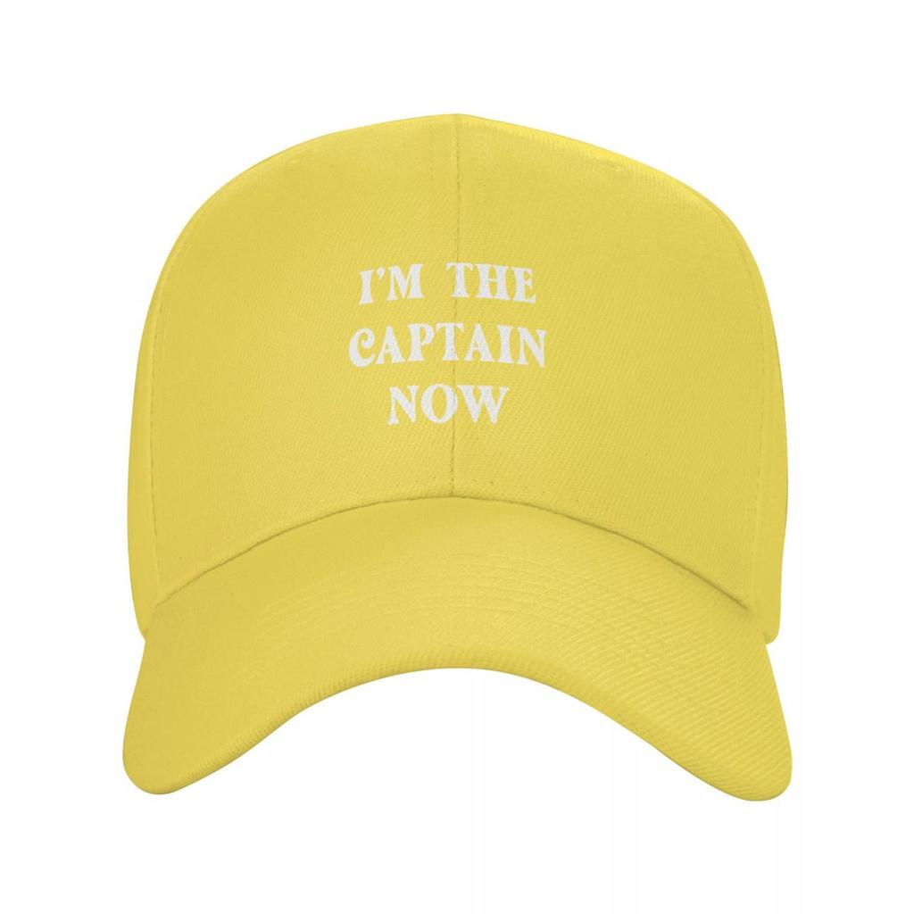 Ich bin der Kapitän jetzt lustige Kappe Baseball Cap Kapuze Unisex Hut Damen