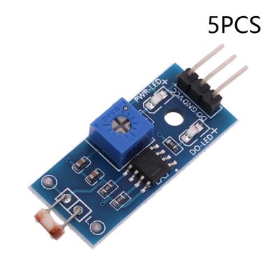 5/10PCS Photosensitive Sensor Module Light Module Detects Photosensitive Photosensitive Resistor Module for Arduino