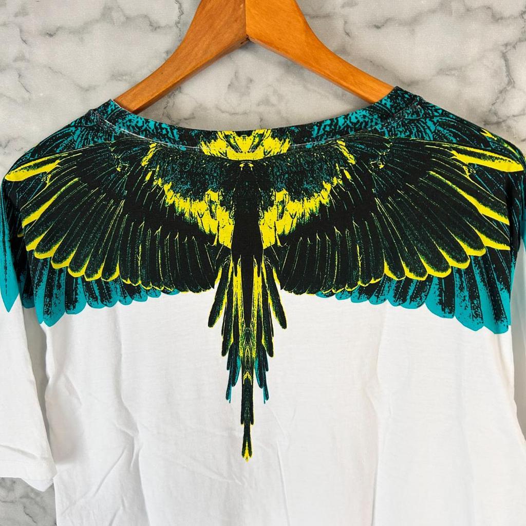 [USED] MARCELO BURLON Marcelo Feather T-shirt Worn by BTS V