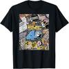 Back To The Future 40th Anniversary Sticker Collage T-Shirt