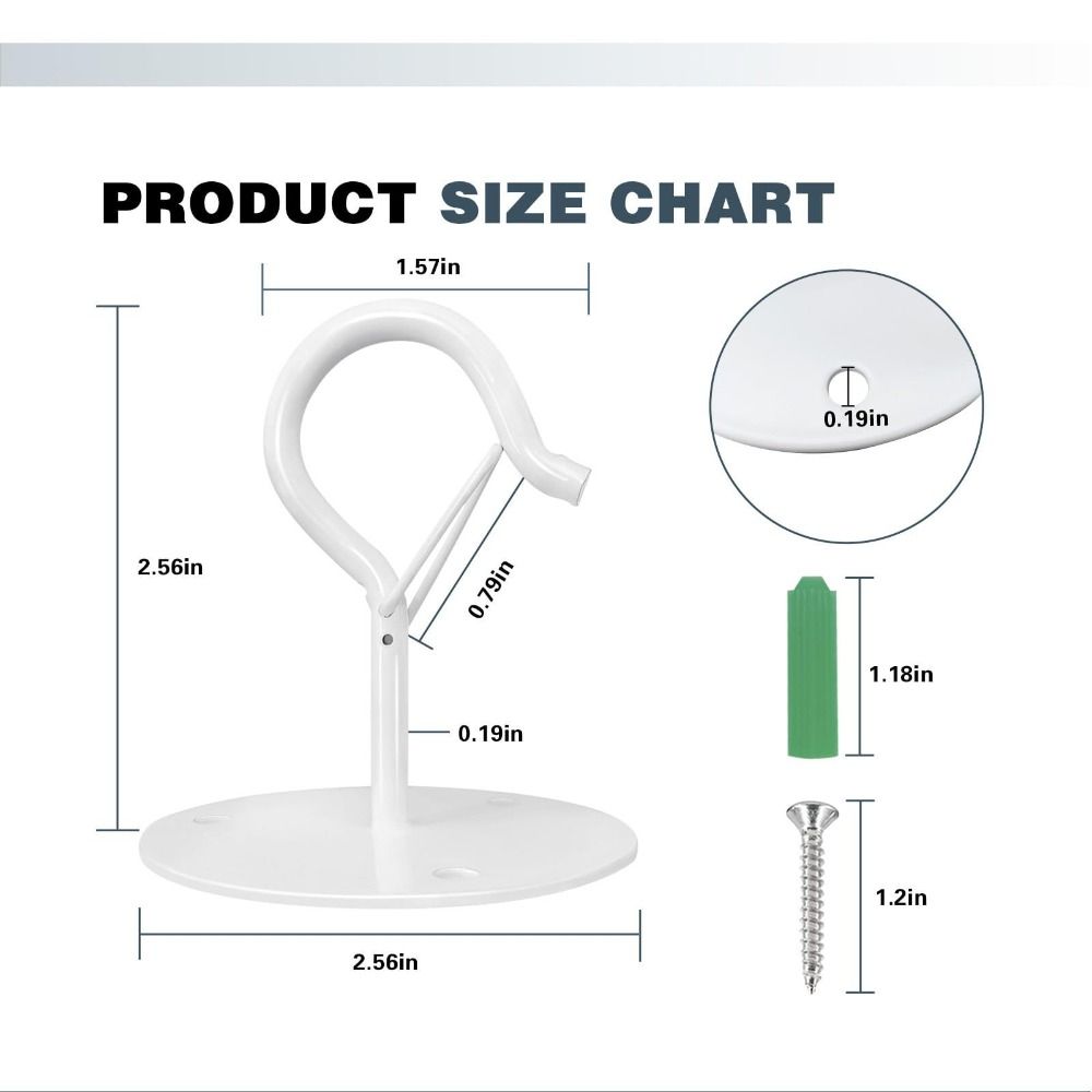 Wall Mount Ceiling Hook Durable Carbon Steel Plant Hanging Hook New Flower Pots Lifting Hook