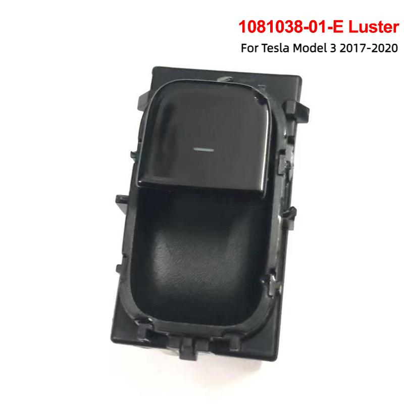 New For Tesla Model 3/Y Power Window Control Switch Car Window Glass Lifter Switch Lock Button Key 1081038-01-E 1081038-02-E Power Window 7