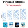 Blue Bows and Ribbons Quick Drying Bath Towel Microfiber Beach Towel Light Weight Swimming Camping Yoga Beach Out