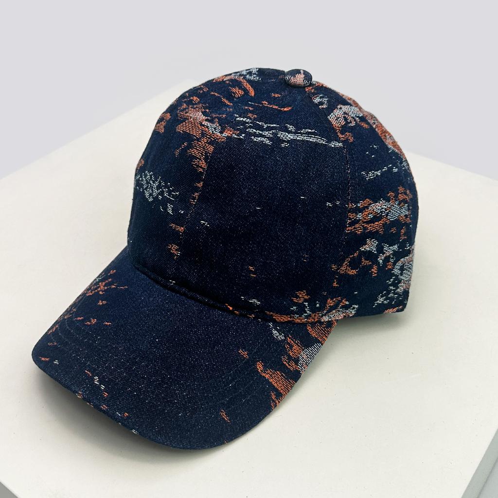 New Men Women Personal Irregular Pattern Baseball Hats Sunshade Travel Versatile Outdoor Peaked Caps Retro Fashion Ins Casual