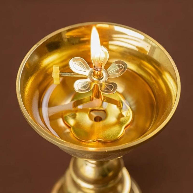 Sturdy Alloy Light Stand Base for Candle Adjustable Crafting Helper Set