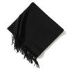 Hengyuanxiang Men's Solid Cashmere Blend Scarf