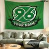 Custom Name Hannover Printed Tapestry – Wall Hanging for Bedrooms, Dorms, and Home Decor