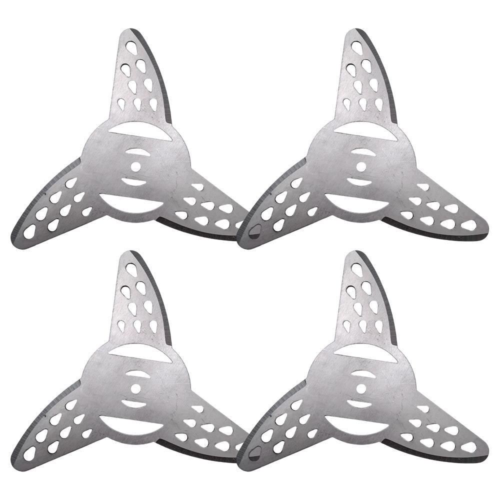 1/2/4 szt. Metalowa głowica do kosy spalinowej, noże 150 mm do elektrycznej kosiarki, części do kosiarki, akcesoria narzędziowe