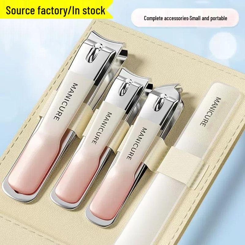

Douyin-Style Large Nail Clipper and Ingrown Nail Scissors Set