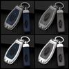 Metall Leder Fernbedienung Schlüsselanhänger Hülle Schutzhülle Für Ford Puma Grand C-Max Focus Mondeo Kuga j278 Fiesta EcoSport Transit