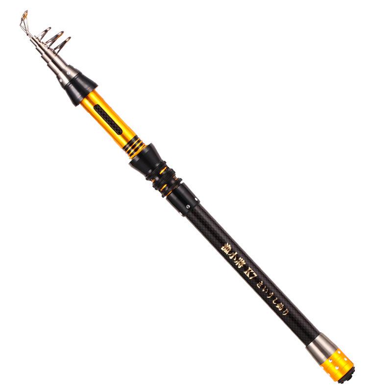 Portable Ultra-Light Ultra-Hard Mini Telescopic Sea Rod for Long-Casting Lure Fishing