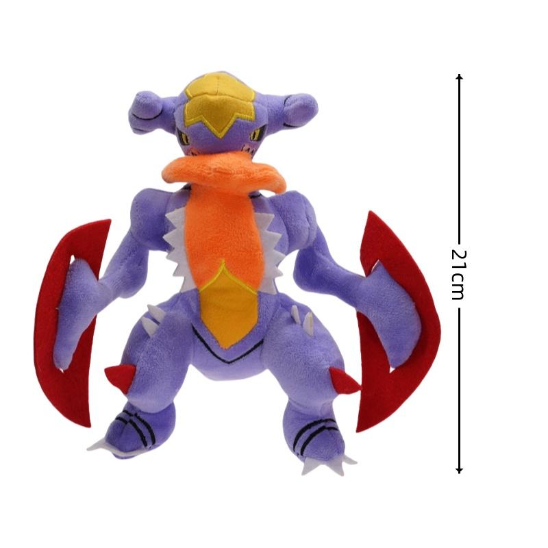 Garchomp Plush Gabite Evolution Stuffed Doll Gible Plushies Cool Anime Toys Hobbies Kawaii Room Deocr Kid's Xmas Gifts
