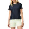Brooks Dash Solid Moisture-Wicking Sun Protection Breathable Antibacterial Running T-Shirt Women Tops 221755-001