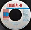7inch Record LADY SAW - Darnest Things NONE Digital-B 1995 Jamaica Reggae, Ska & Dub Used
