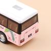 School Bus Sound Light Tour Bus Model Boy Toy Diecasts Toy Vehicles Kids Gift Simulation Bus Model