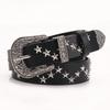 European and American Belts, Women's Personality Trend Rivets, Five-star Punk with Jeans, Women's Belts