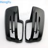 Capas de espelho lateral para Mercedes Benz W176 W246 W212 W204 C117 X156 X204 W221 C218 ABCES CLA GLA GLK Class Preto Substituir