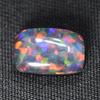 Takı Yapımı ve Değerli Taş Koleksiyonları İçin Laboratuvar Üretimi Opal Gevşek Değerli Taş Doublet 2.85ct Yastık Kesim
