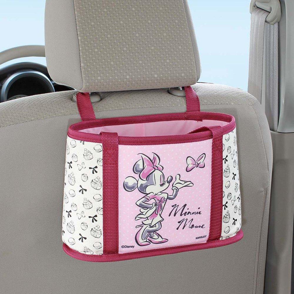 Napolex Disney Minnie Mouse Half Shopping Neat Car Bucket, Bag, Storage, Accessories, WN-51