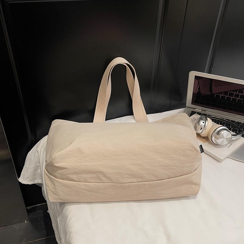 Commuter Shoulder Bag Handbag Women's Solid Color Tote Bag