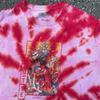 [USED] Extremely Rare 90s Vintage Dragon Ball Z Anime T-shirt with Tie-dye Print Featuring Son Goku