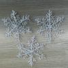 Decorations Christmas Party Snowflake Strips Transparent Plastic Festive Decor