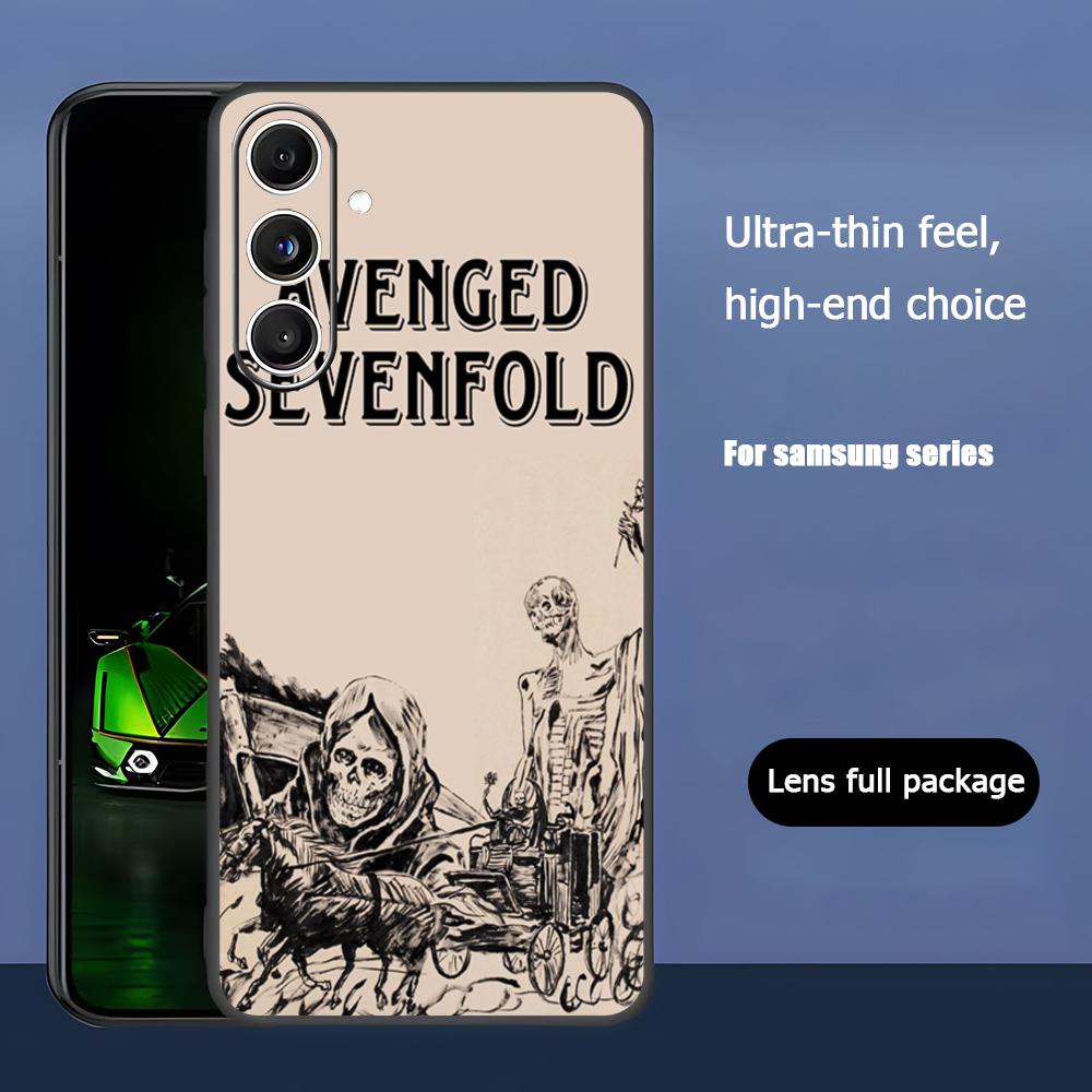 

Band A-Avenged Sevenfold Hot Phone Case For Samsung Galaxy S25 S24 S23 S22 S21 S20 Plus Ultra Note20 Soft Black Samsung S23