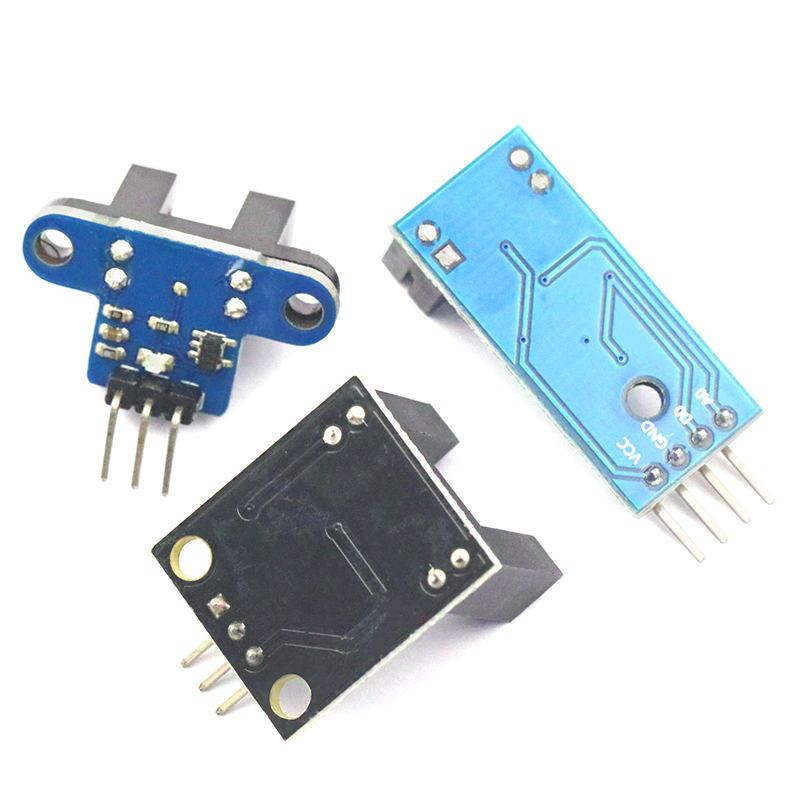Through-Beam Photoelectric Sensor Infrared Through-Beam Counting Sensor Slot Type Optocoupler Module Board For Arduino/51/AVR/PI