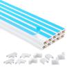 Wiring Cover [Double-Sided Tape Included × Ready To Use] InstantFix30 Cable Mold, Wire Concealing Cover, Cord Protector, Cable Cover, Cable Mold,
