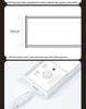 Rechargeable LED Motion Sensor Night Light Strip for Cabinets and Wardrobes