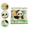 2026 New 3D Memo Paper Carving Panda Park Model Memo Pendant Hand Tear Calendar Decompression Memo Paper Carving