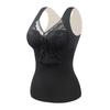Women's Lace Wool Silk Heated Seamless Slimming Vest