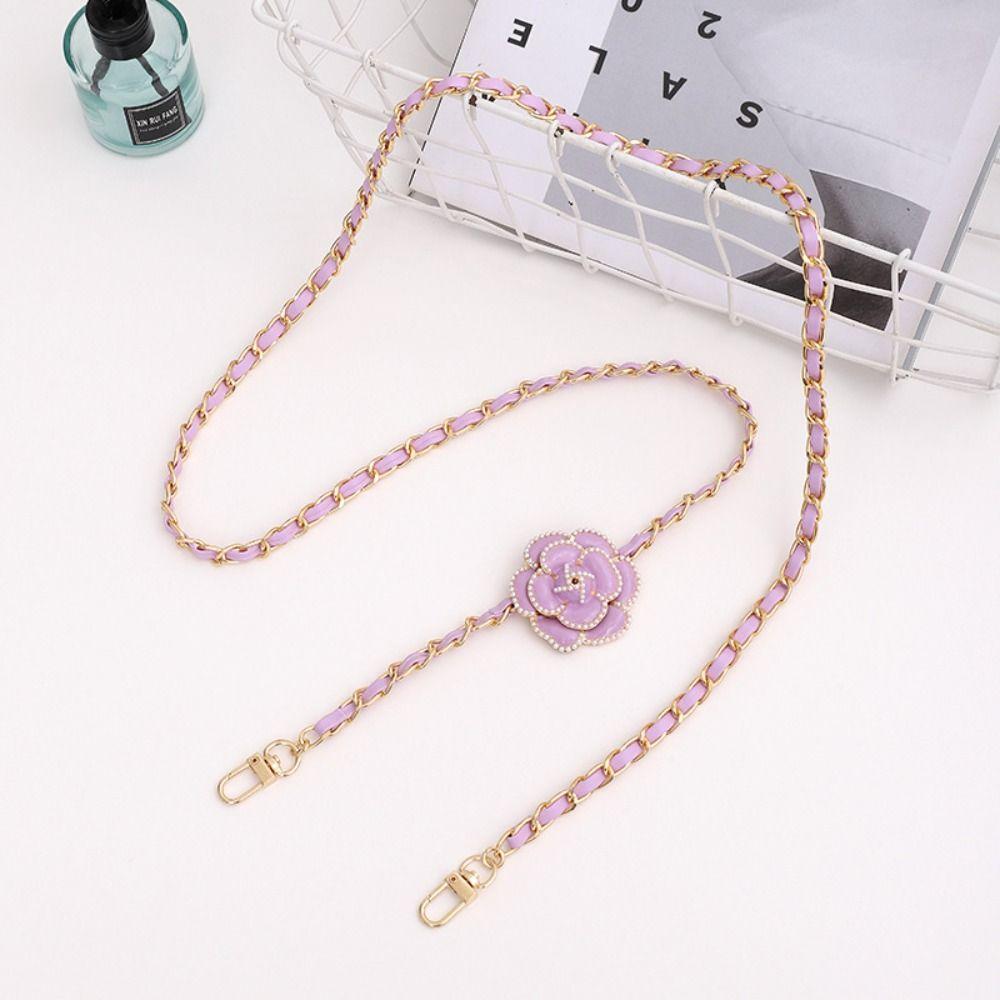 Camellia Crossbody Phone Chain Diagonal Phone Neck Straps Phone Case Hanging  Phone Accessories