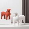 Horse Figurine Home Decor Home Office Table Top Showpiece Horse Decoration For Office Tabletop Bookshelf Decorative Objects