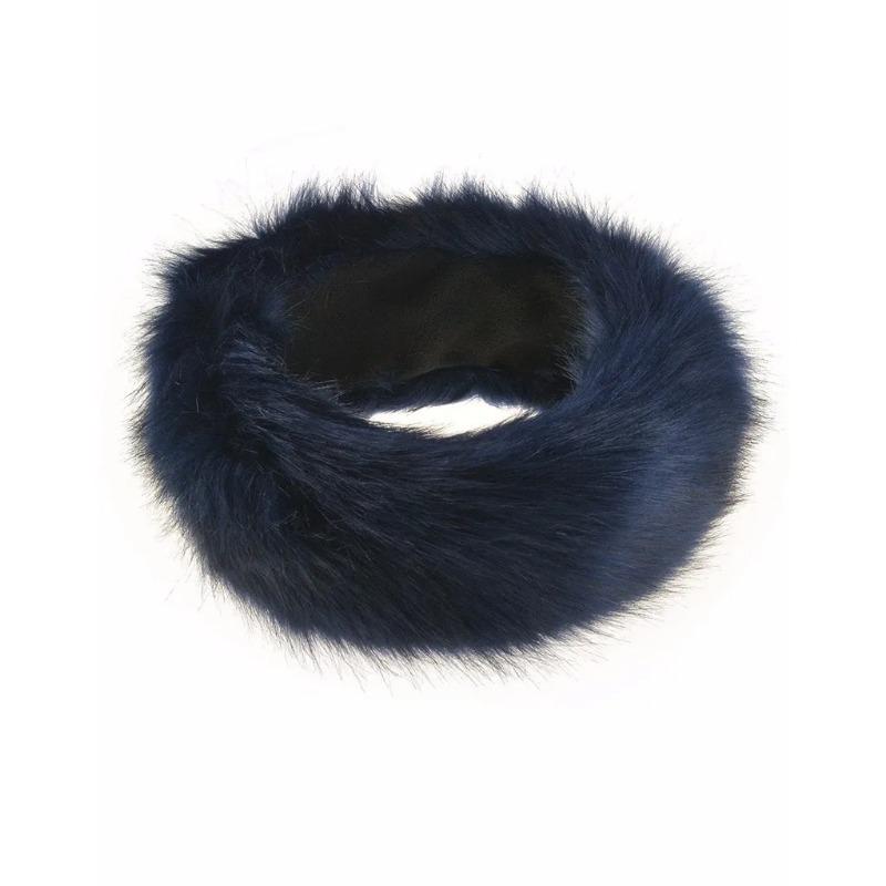 Winter Imitation Fox Fur Keepwarm Headband Fashionable Hair Accessories For Women Girls