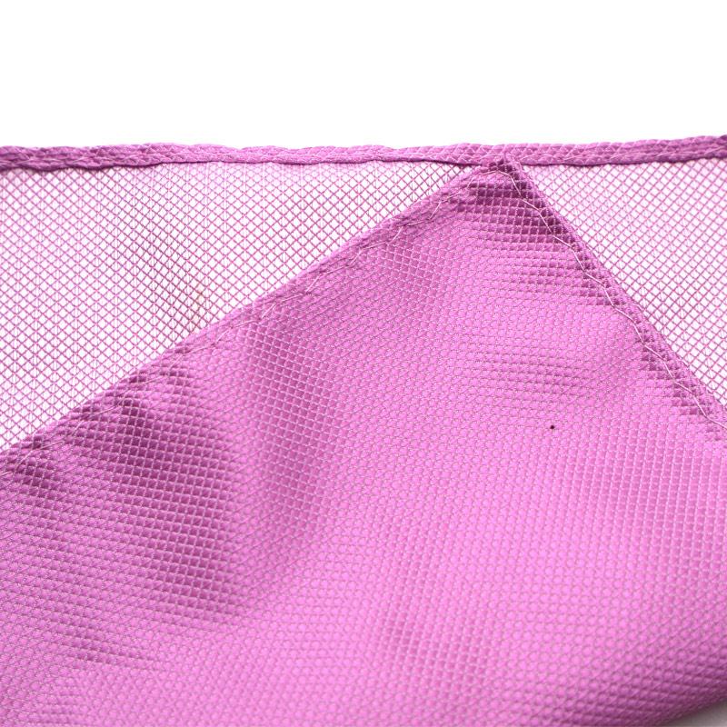 Luxury Men's Handkerchief Plaid Solid Color Hankies Polyester Hanky Business Pocket Square Chest Towel 21*21CM