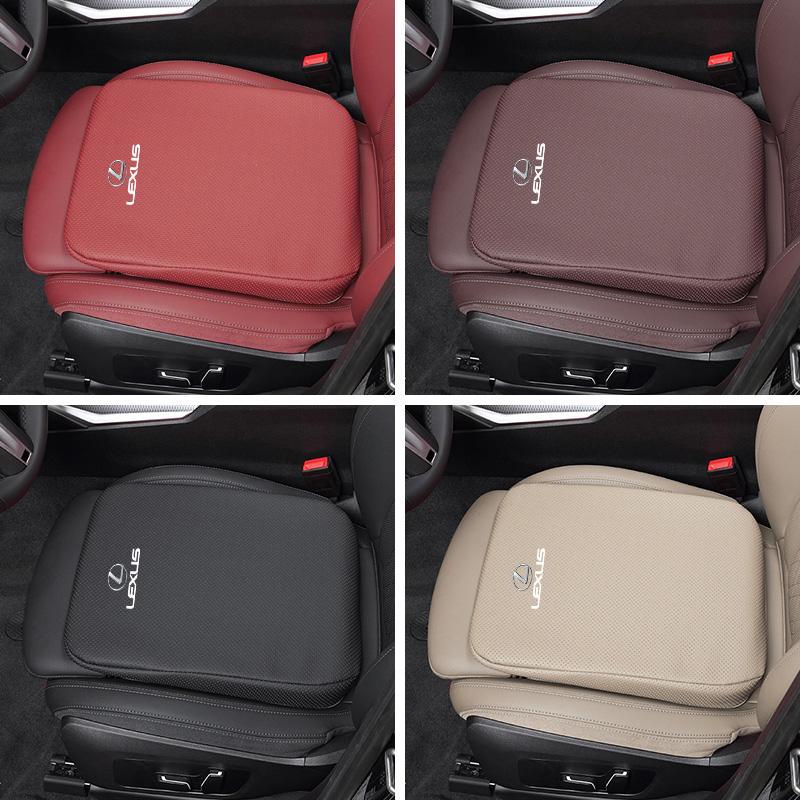 Tapis Souples pour Siège Auto Cuir Cœur en Coton à Mémoire Coussin Pour Lexus GS IS LS500h ES260 ES300h RX350h NX260 UX260 LM LC RZ450e TX RC