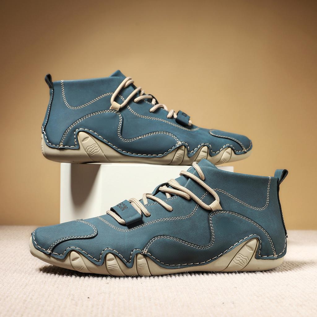 Martin boots spring and summer popular high-top octopus men's and women's shoes men's casual short boots