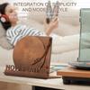 Now Playing Vinyl Record Stand Retro Holder for Wood Record Display Stand Gift Decorative Ideas Turntable Accessories