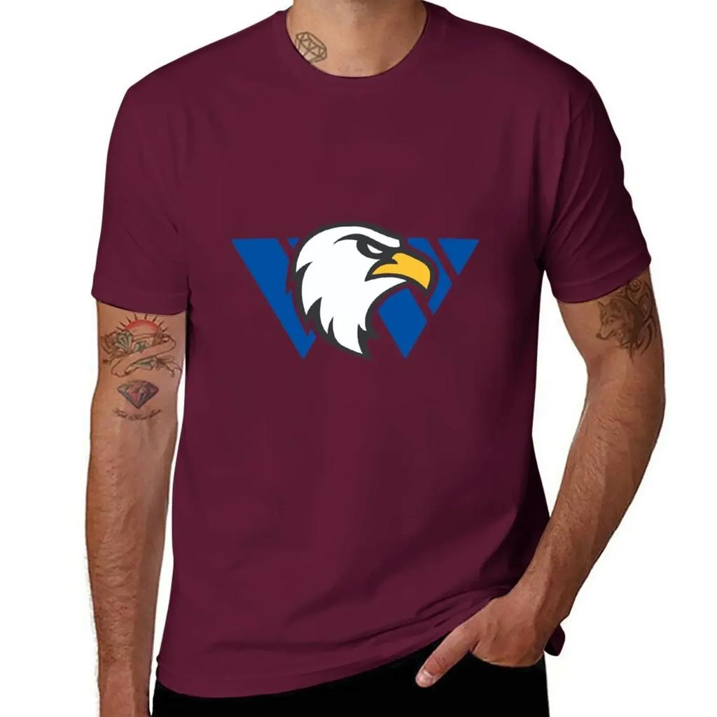 College Team Basketball with Williams Baptist Logo T-Shirt cute tops animal prinfor boys slim fit t shirts for men