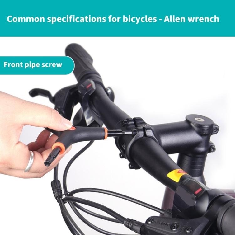 Wear Resistant Inner Hexagonal Spanner 3 Way Bike Hexagonal Service Repair Tool Y Type Wrench Bicycles Maintance Tool