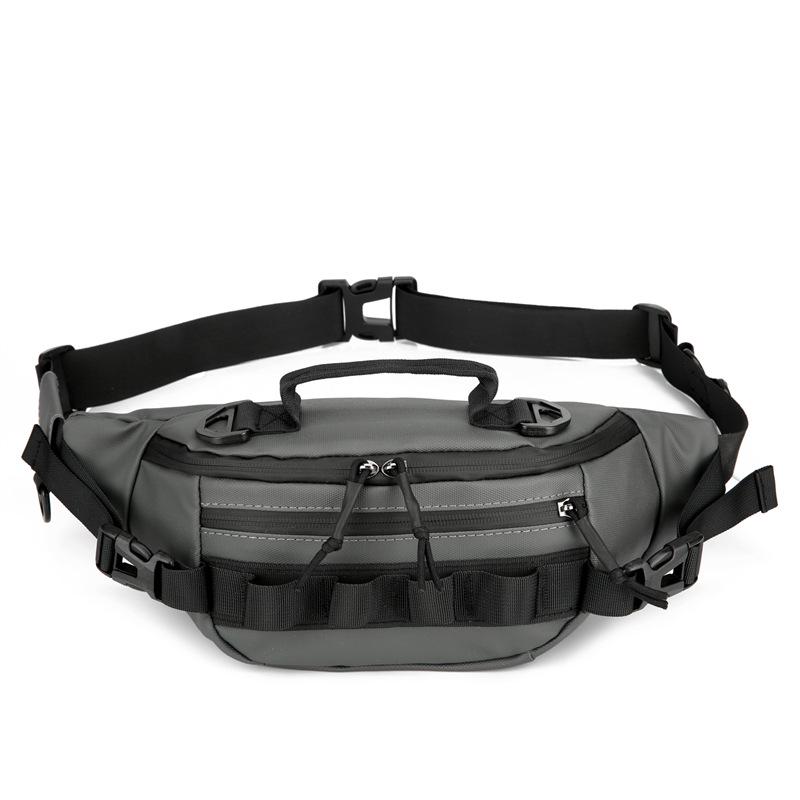 Men's Multi-Functional Outdoor Hiking Chest and Waist Bag - Fitness Sports Crossbody