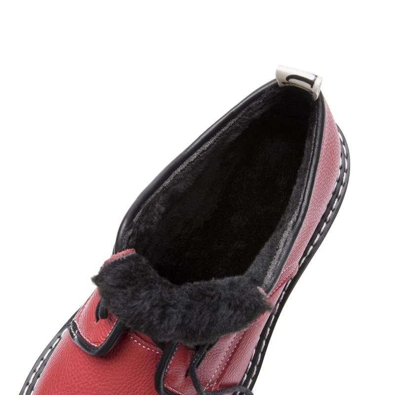 Fashion Retro Women Shoes Genuine Leather 2025 New Spring British Style Student Shoes Wild Thick Large Size 41 42 43 Ladies Oxford Shoes