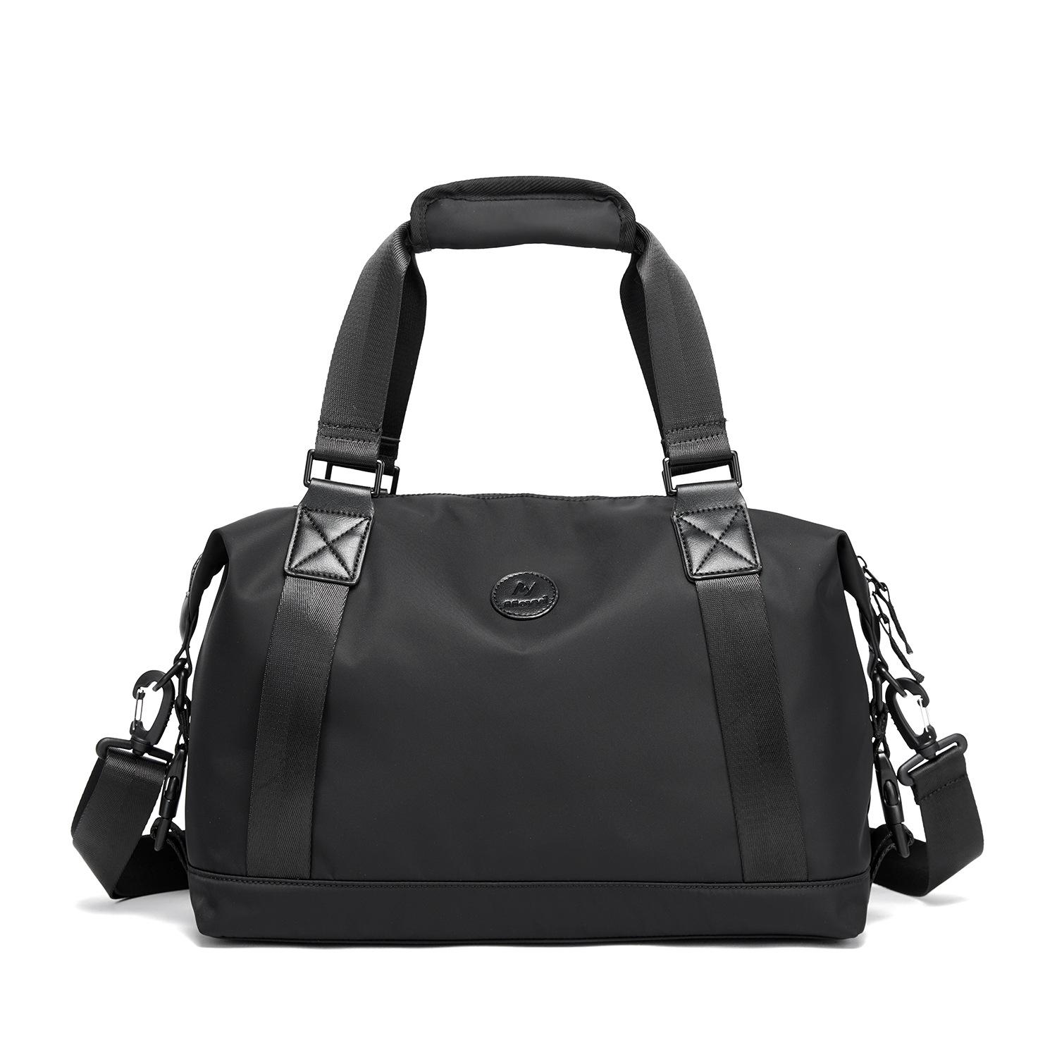 

Дорожная сумка на короткие расстояния, мужская ручная сумка, сумка через плечо, сумка для хранения ручной клади большой вместимости чёрный