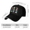 Colourful Vintage Eriba Puck Caravan Daisy Cap Fashion Casual Baseball Caps  Summer Unisex Baseball Hats Polychromatic