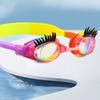 Children's Eyelashes Swimming Goggles Anti-Fog No Leak Swim Goggles Cute Eyeglass for Kids Girls Pool Accessories